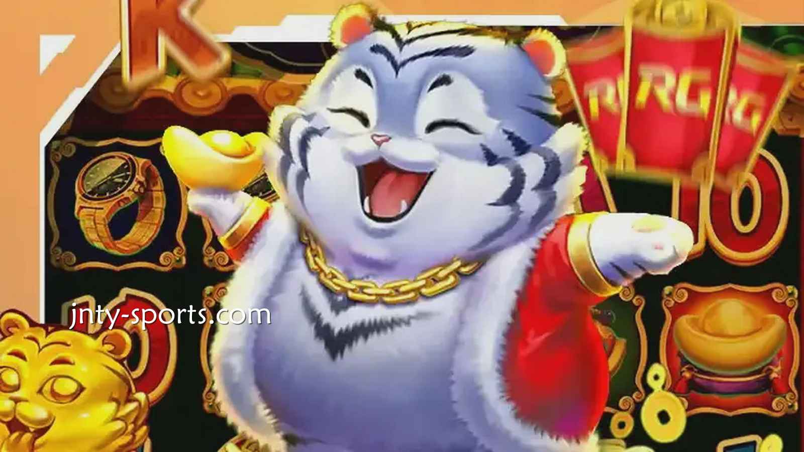 赢点体育《金虎爷》老虎机，让你有过大年发大财的喜庆感